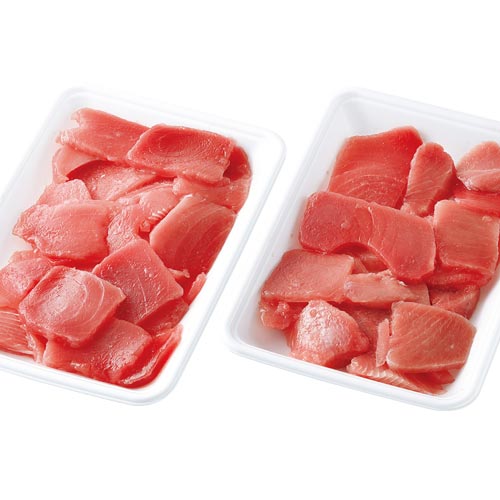 ばちまぐろ 1箱（250g×2パック入り たれ付）