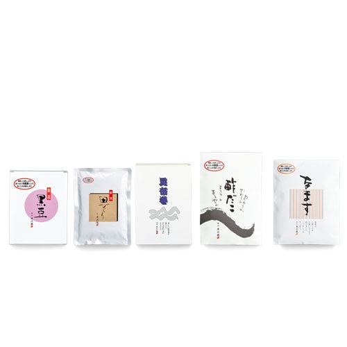 おせち5種セット 黒豆・田づくり・昆布巻・酢だこ・なます