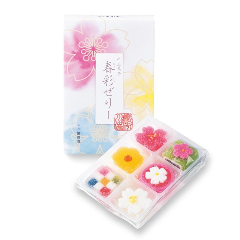 半生菓子 春彩ぜりー 1箱（6個入）