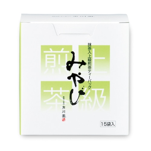 ひまわりガラスポット・ティーバッグセット ひまわりガラスポット・みやび3.5g×15個入