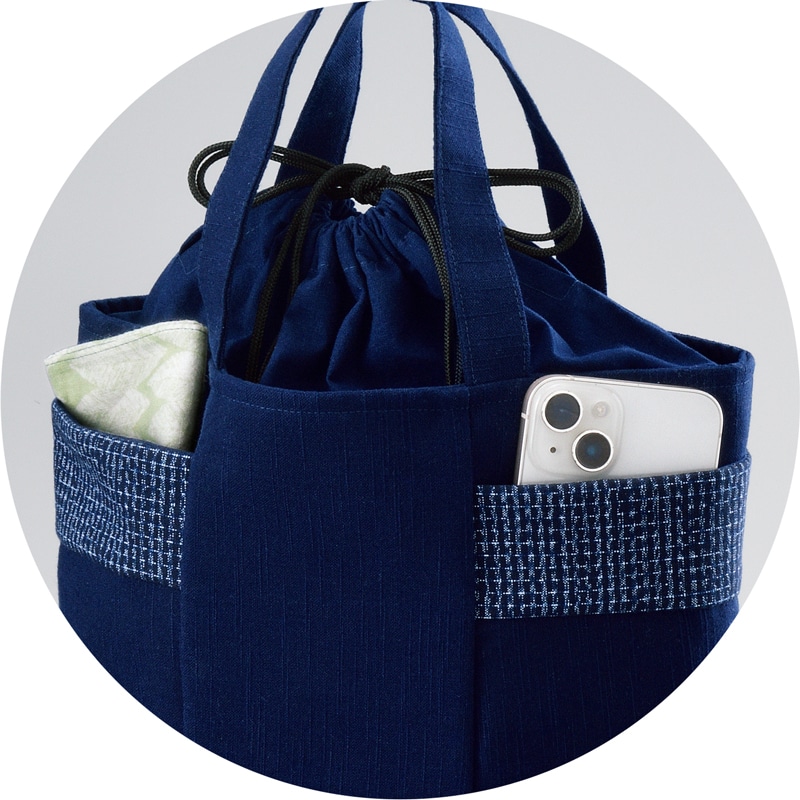 【母の日】久留米絣トートバッグ