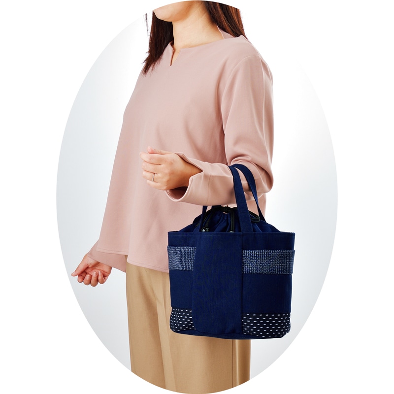 【母の日】久留米絣トートバッグ