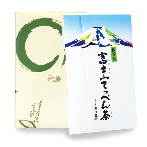 抹茶入　富士山てっぺん茶（箱包装1個入） 箱入包装80g入
