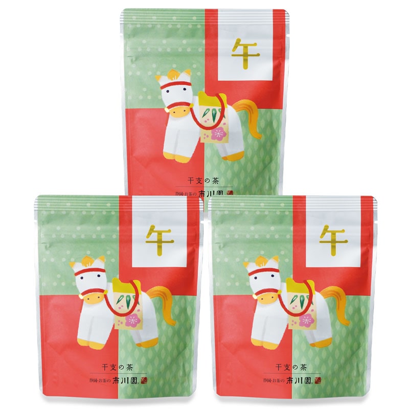 干支の茶（ティーバッグ）3袋セット （3.5g×6個入）×3袋