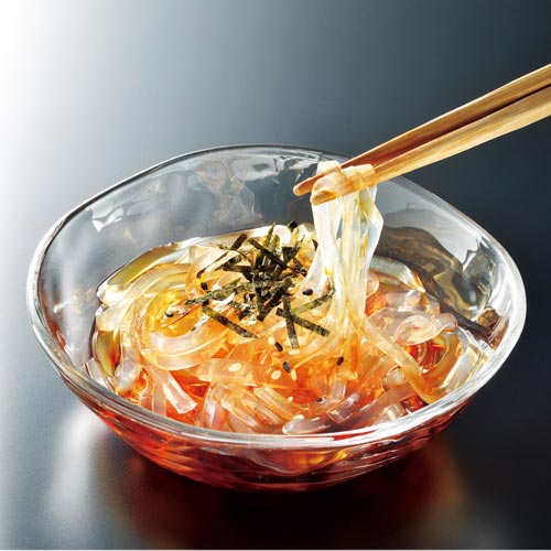ところてん（4食分） 1箱（4個入 特製だれ・薬味・からし付）