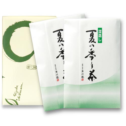 夏の香り茶70g袋2個 箱入包装 1箱（70gたとう包装2個入）