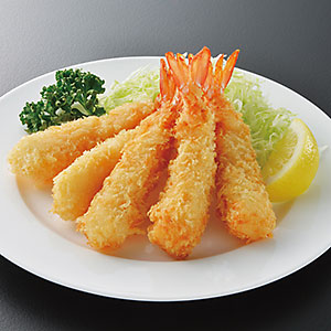 天然海老フライ