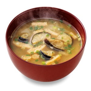 揚げなす お味噌汁