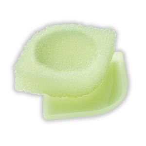 茶っぱのスポンジ石けん置き（トレイ付）