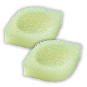 茶っぱのスポンジ石けん置き2個入