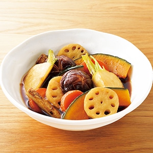 10月号　野菜の揚げ浸し