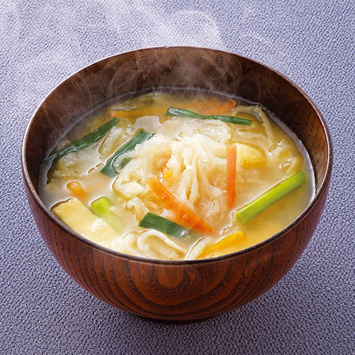 きり干し大根のお味噌汁