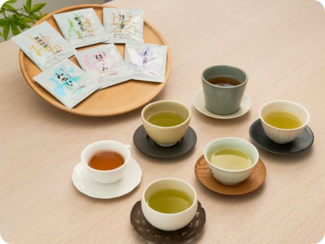 人気のお茶6種飲み比べセット