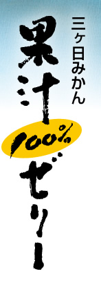 果汁100%ゼリー