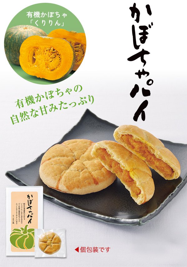かぼちゃパイ 1箱（個包装込で約55g×2個入）の通販｜静岡茶・日本茶の