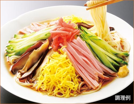 冷しらーめん（和風乾麺／4食分） 1箱（4食分 スープ付）の通販｜静岡