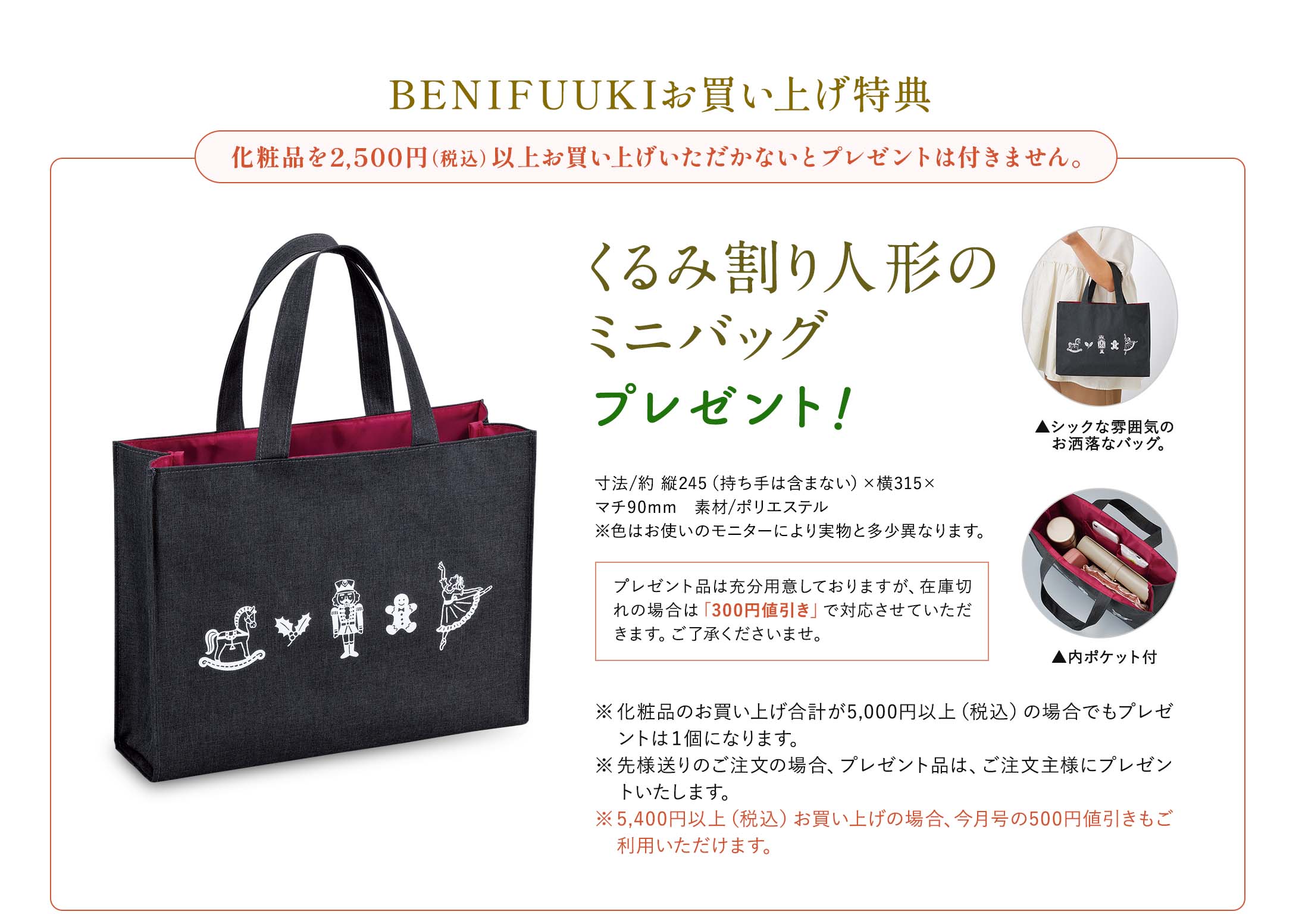 BENIFUUKIお買い上げ特典